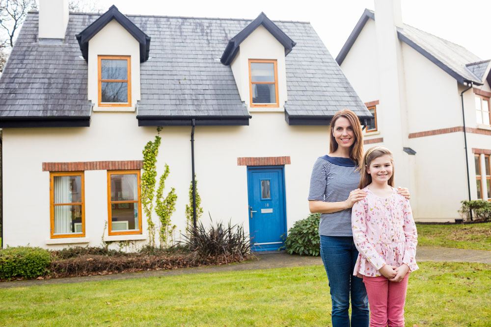 Two-storey home handover